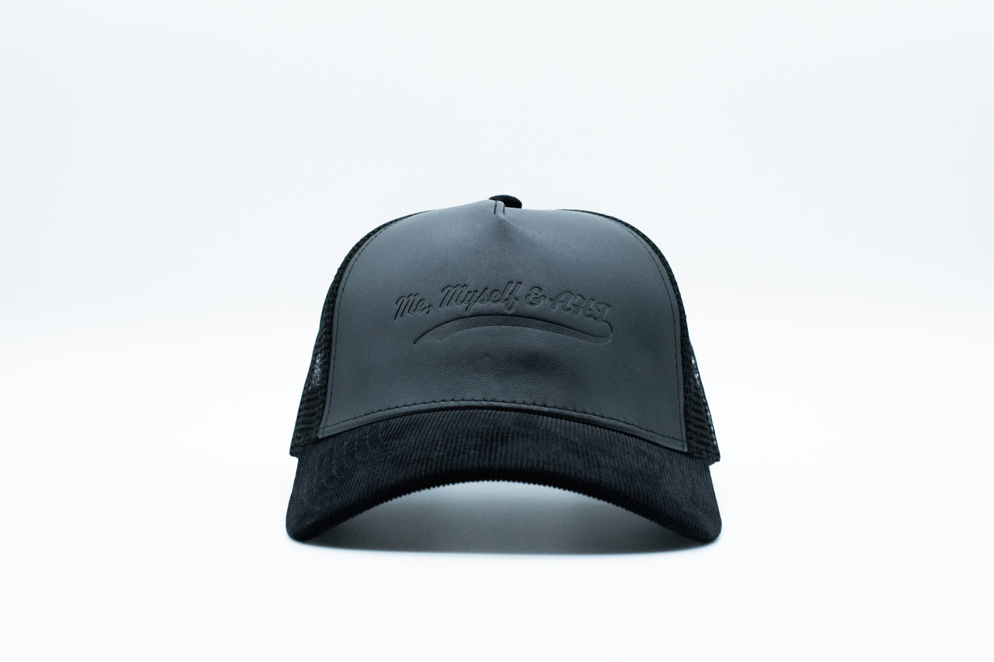 "Me, Myself & AHI" Traveler Cap (Corduroy / Vegan Leather)