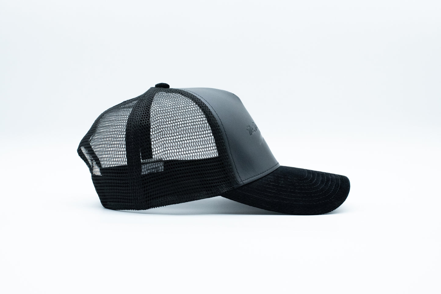 "Me, Myself & AHI" Traveler Cap (Corduroy / Vegan Leather)