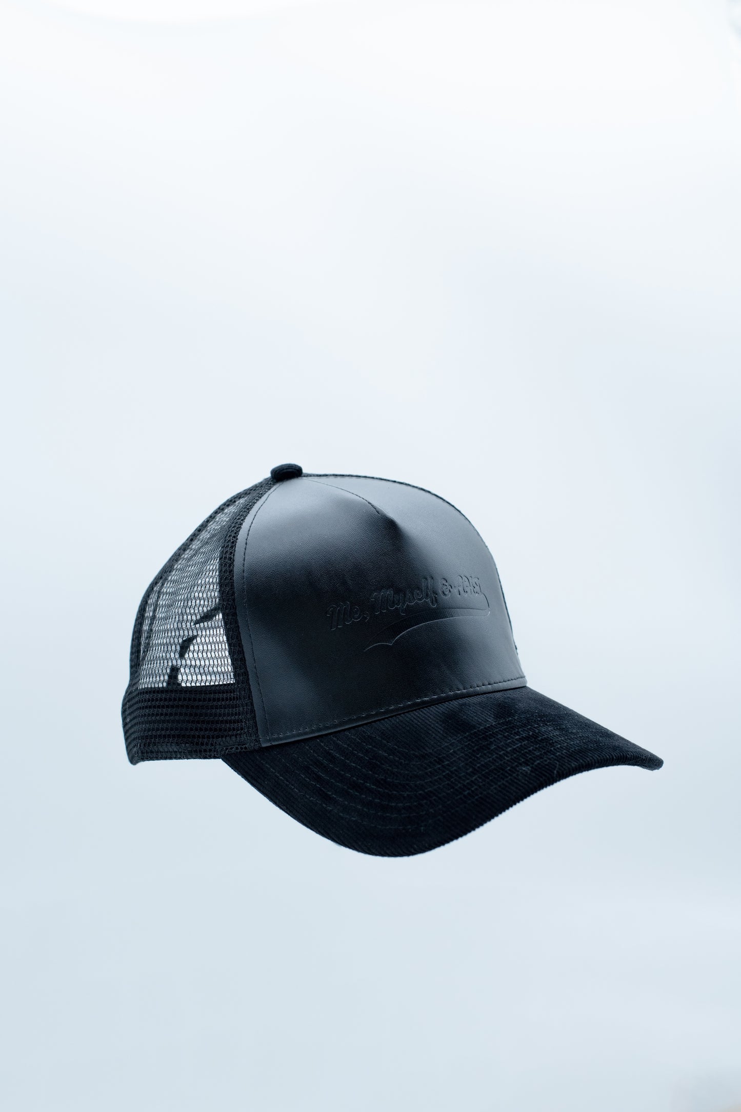 "Me, Myself & AHI" Traveler Cap (Corduroy / Vegan Leather)