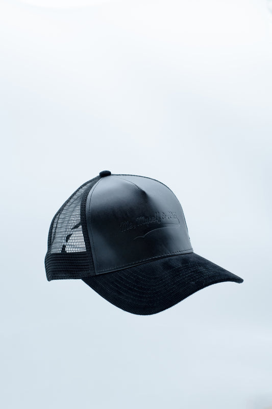 "Me, Myself & AHI" Traveler Cap (Corduroy / Vegan Leather)